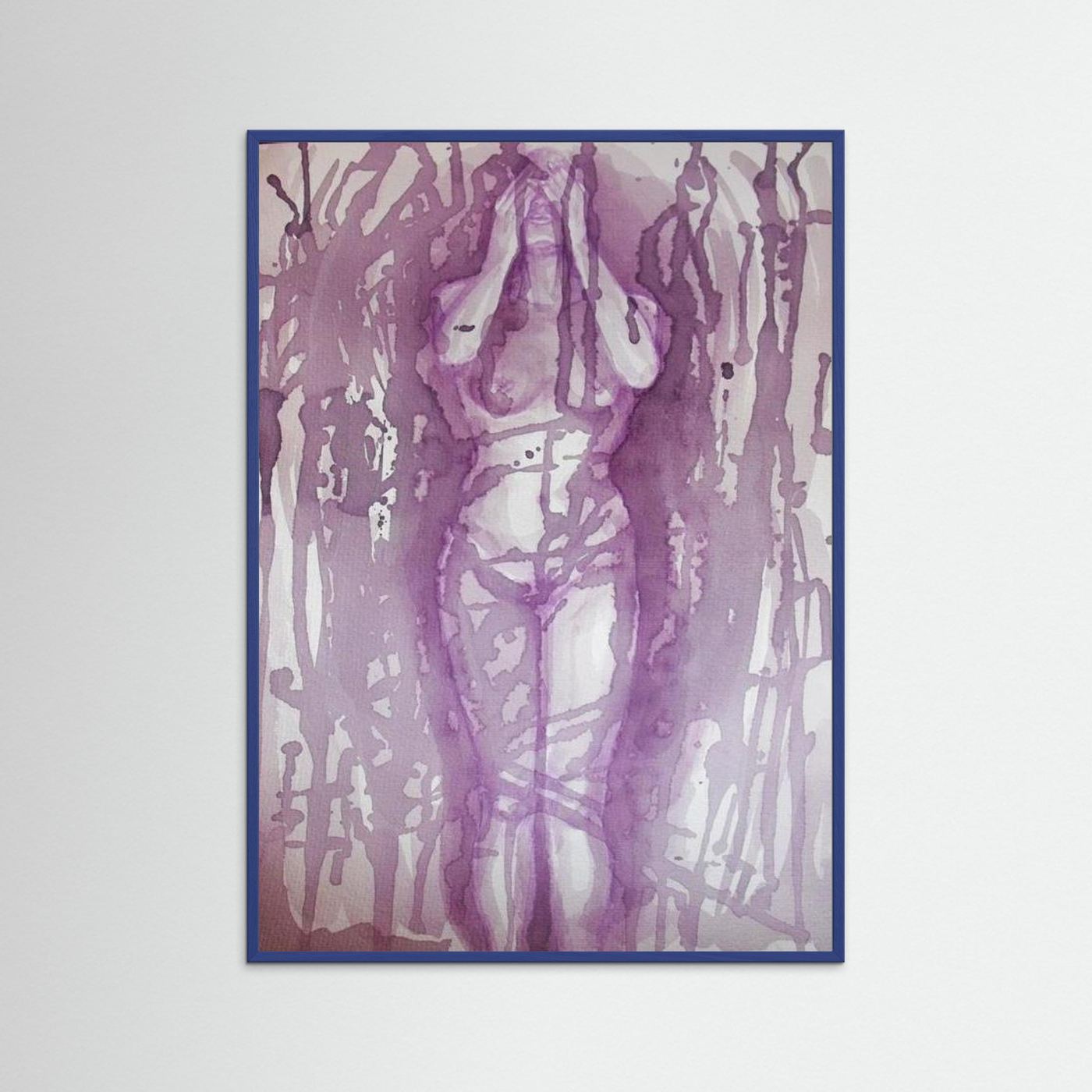 Wine Painting Fine Art Print: "Self Discovery"