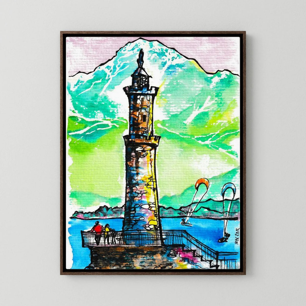 The Lario Lighthouse Canvas