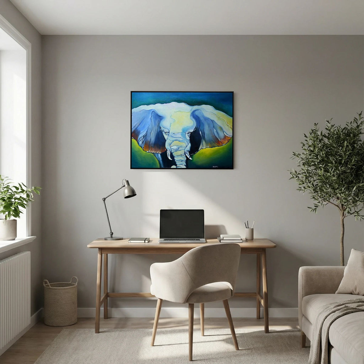 Kidepo King Canvas