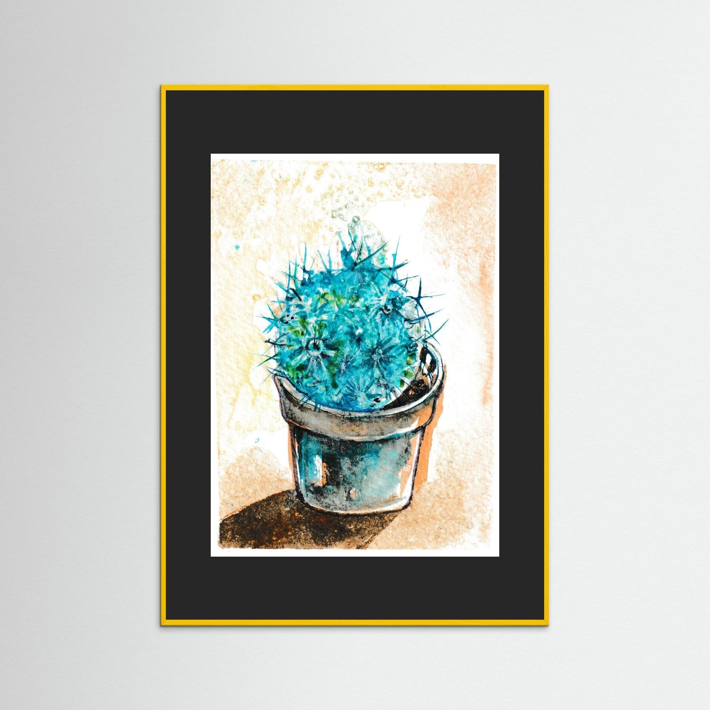 Tiny Cactus in A Pot