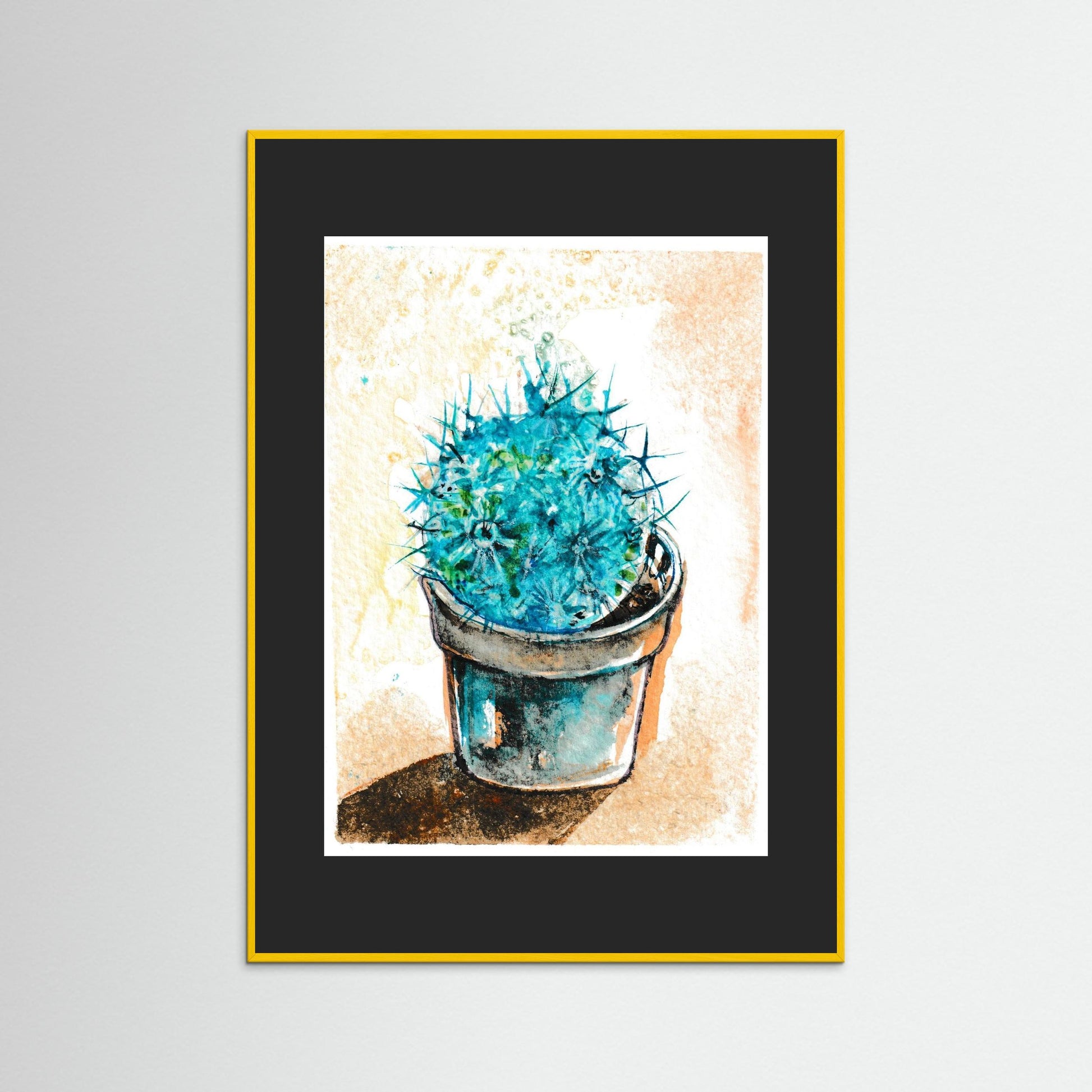 Tiny Cactus in A Pot