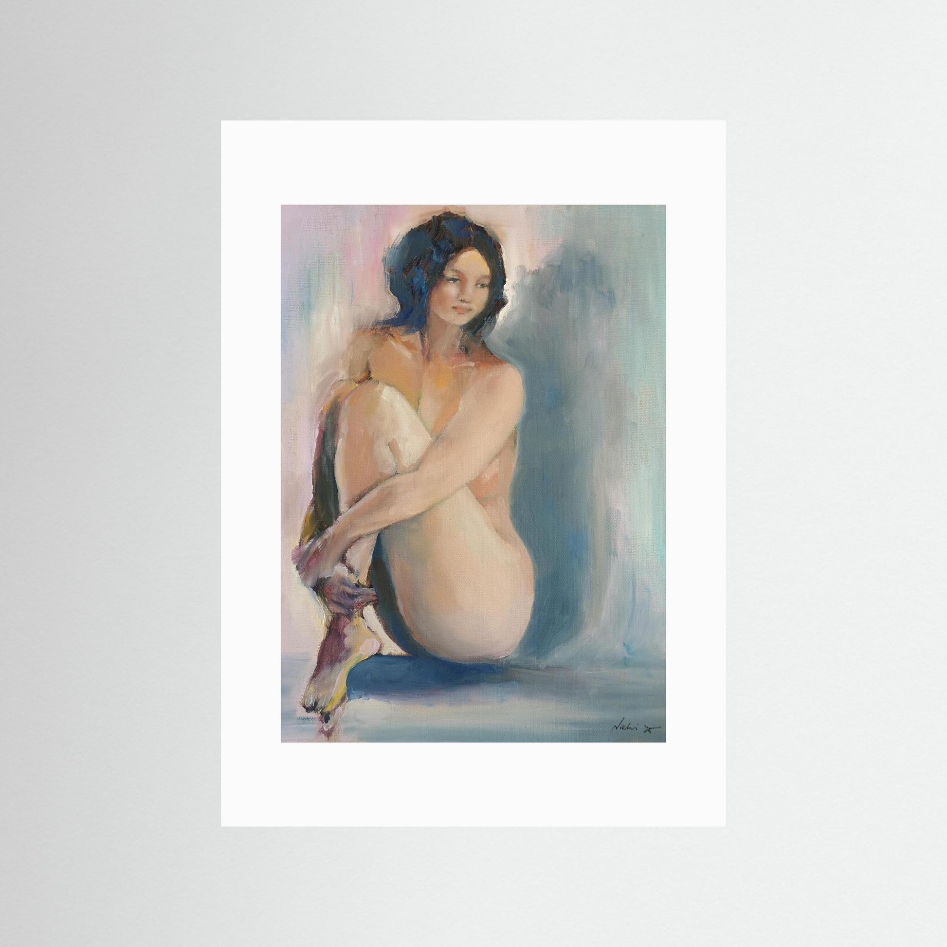 Quiet Memory — Soft Light Study in Print