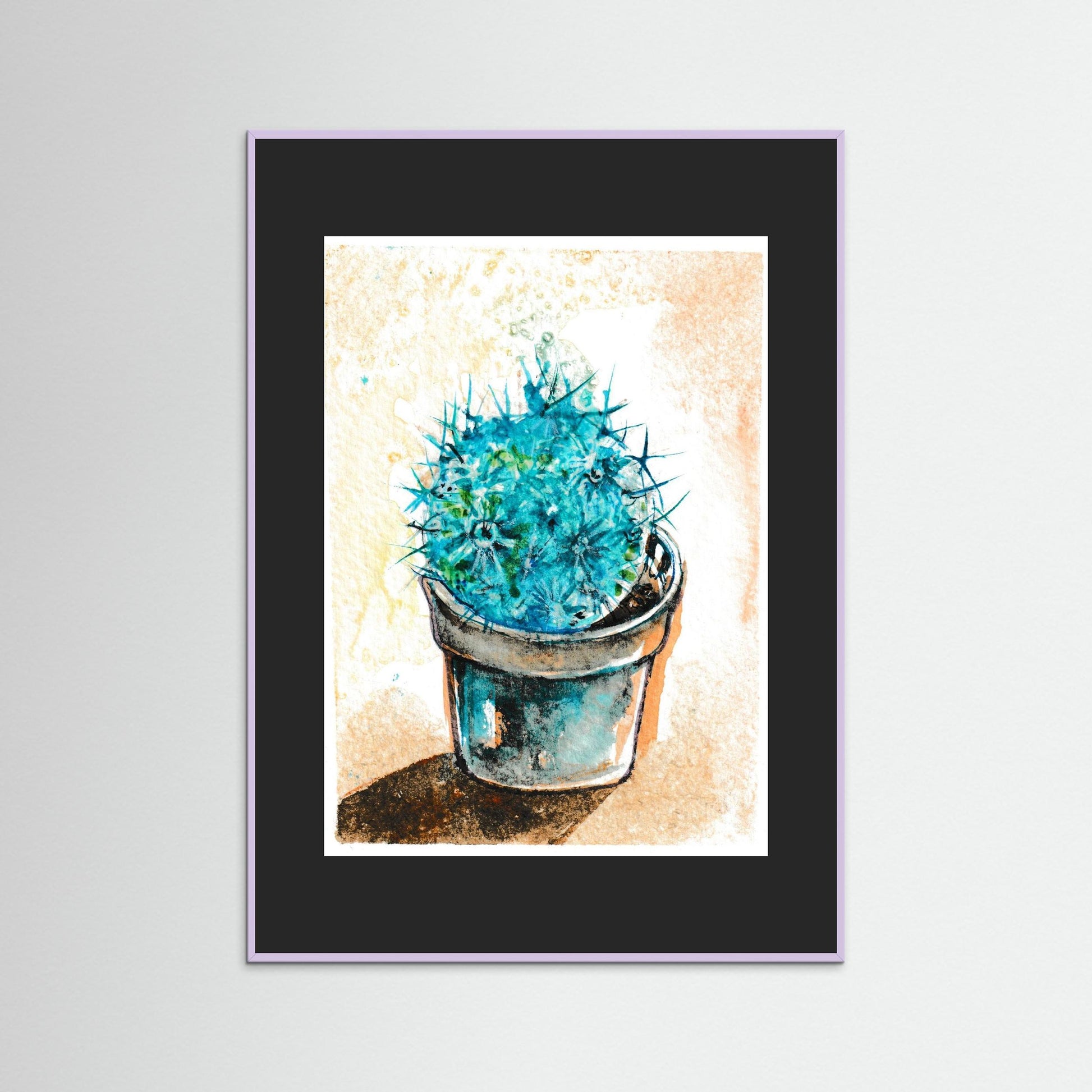 Tiny Cactus in A Pot