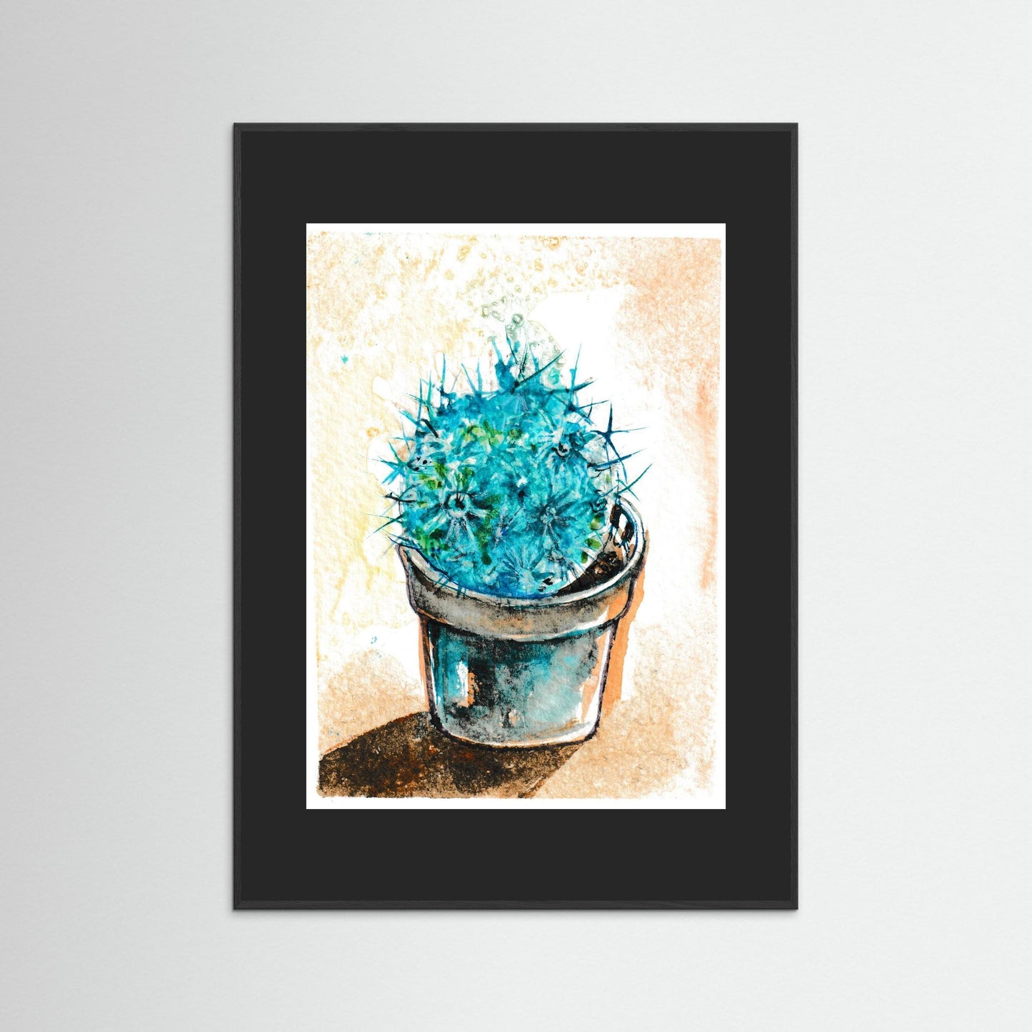 Tiny Cactus in A Pot