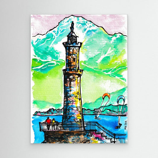 The Lario Lighthouse Canvas