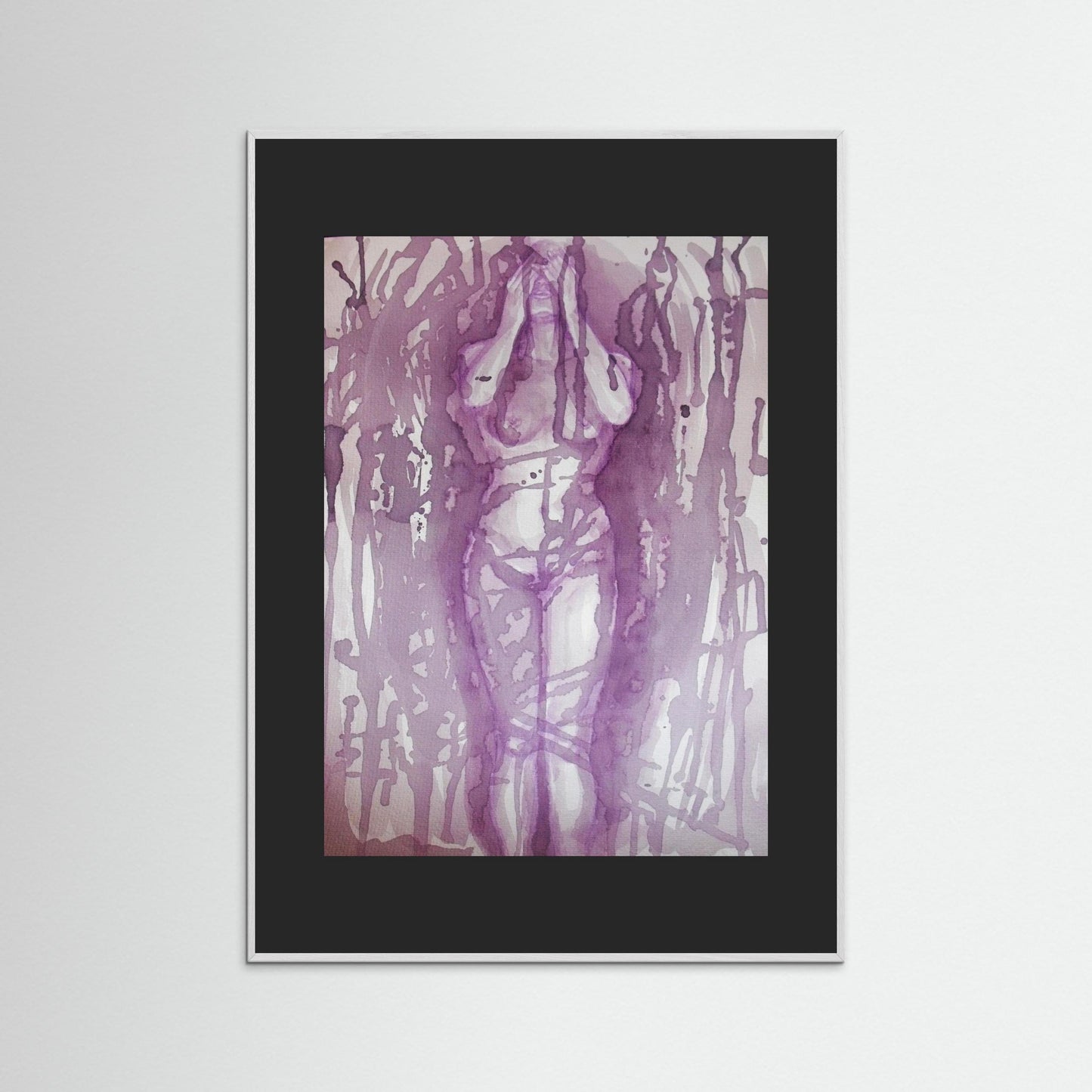 Wine Painting Fine Art Print: "Self Discovery"