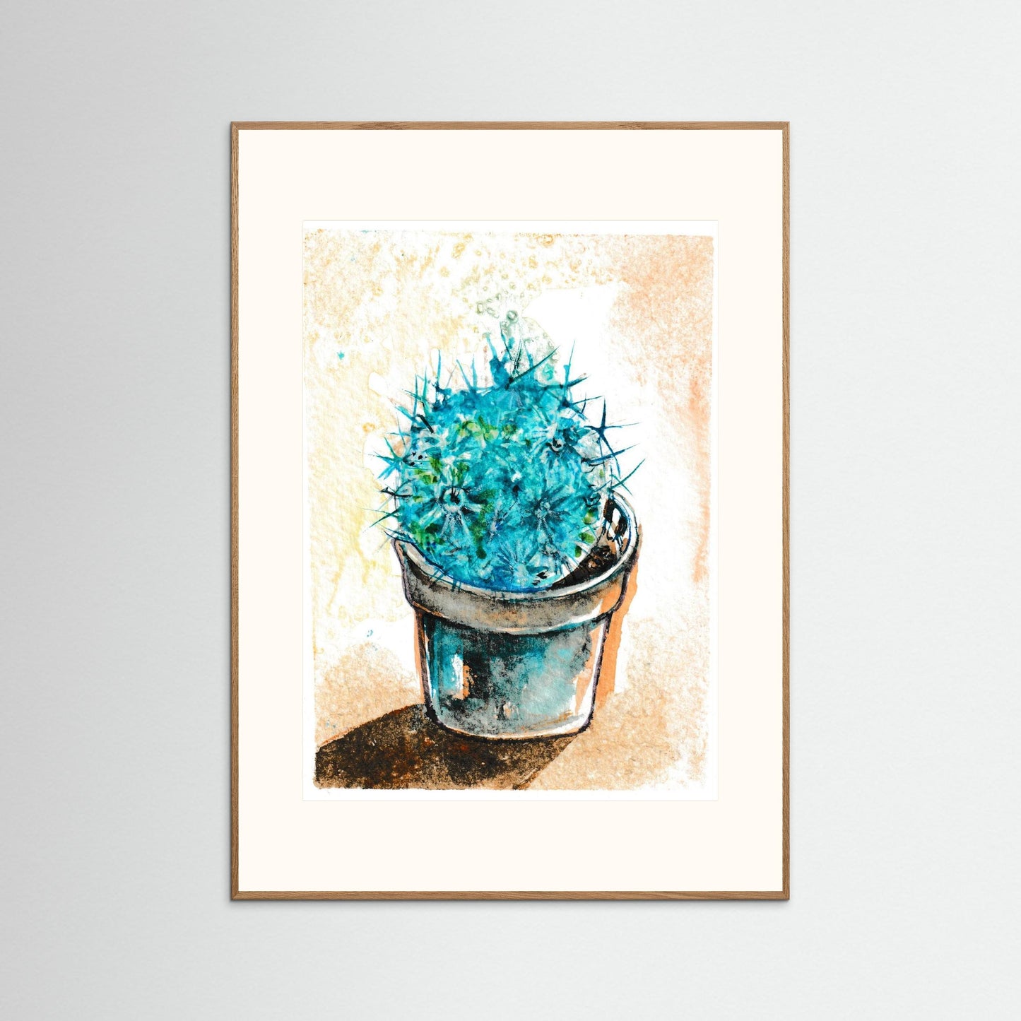 Tiny Cactus in A Pot