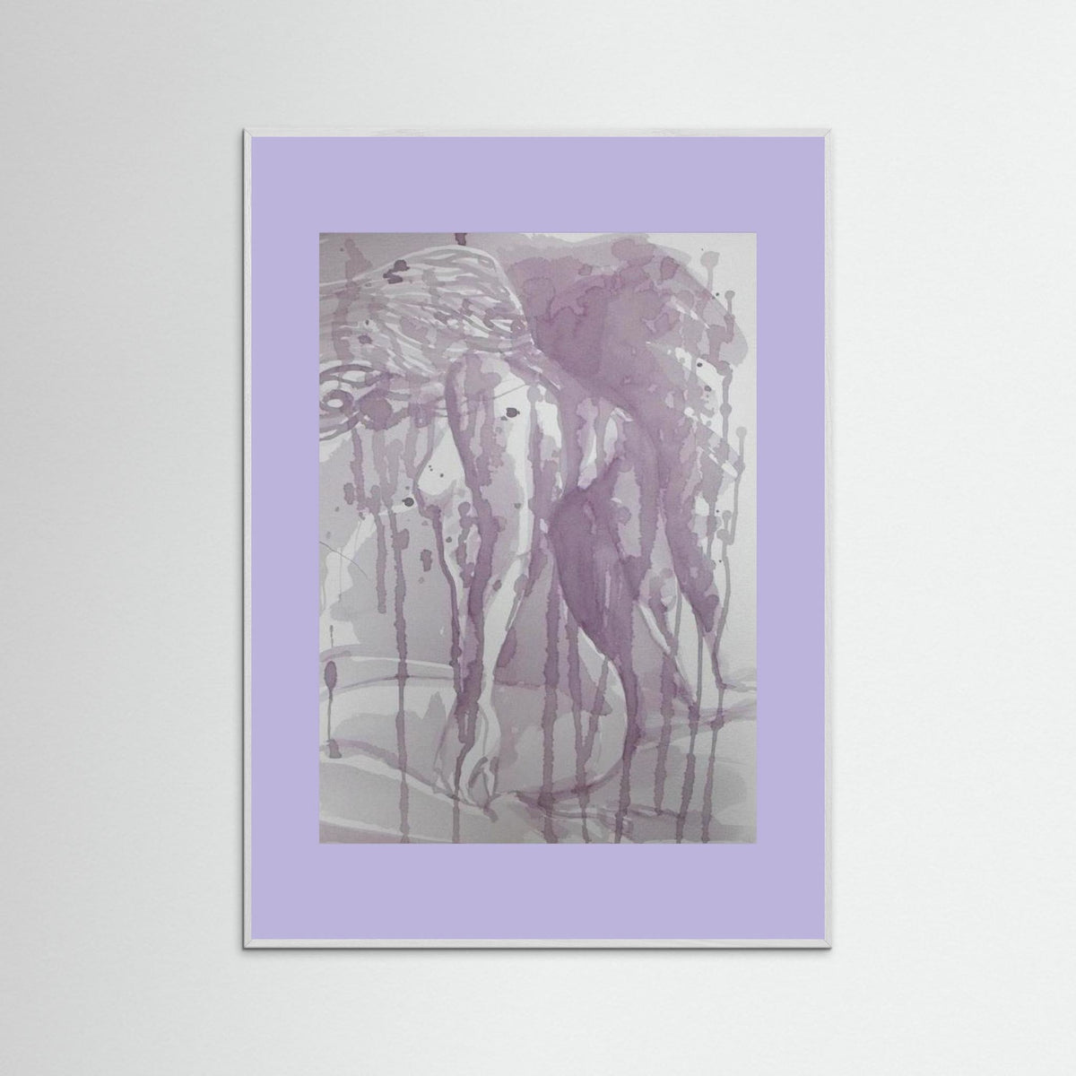 "Stillness" Paper Print from Italian Wine Painting