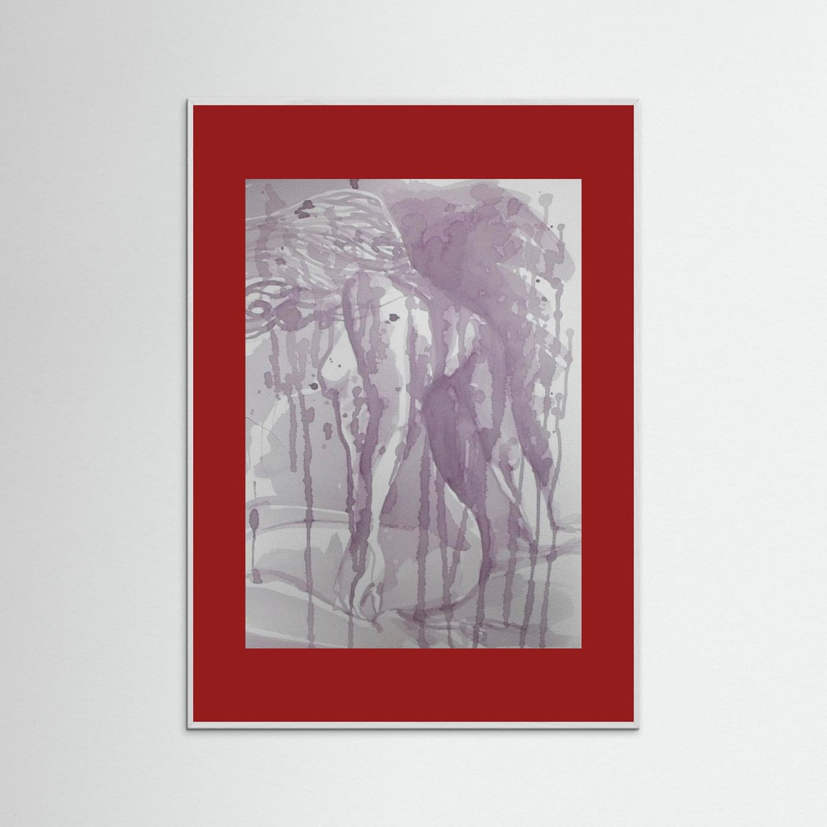 "Stillness" Paper Print from Italian Wine Painting