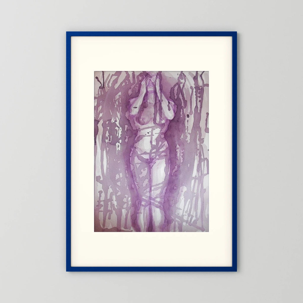 Wine Painting Fine Art Print: "Self Discovery"