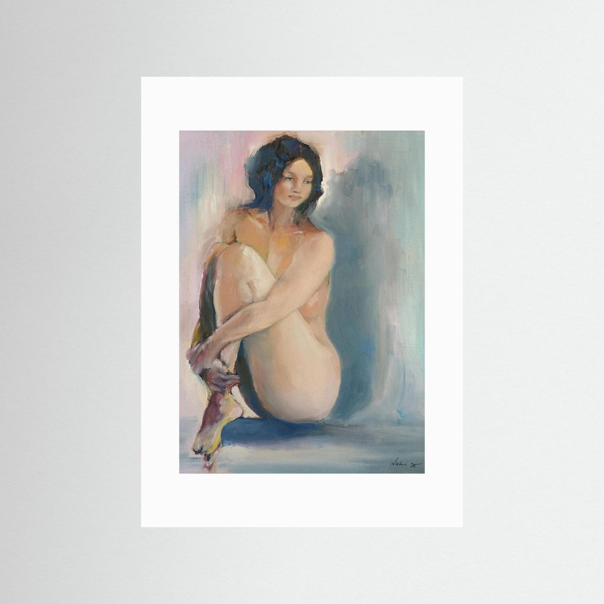 Quiet Memory — Soft Light Study Paper Print