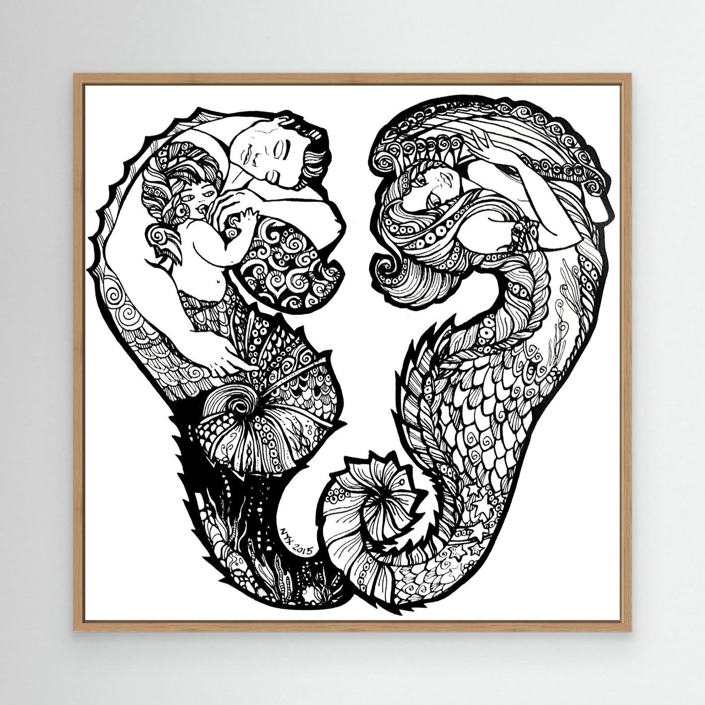 "Nurtured" Premium Canvas Print