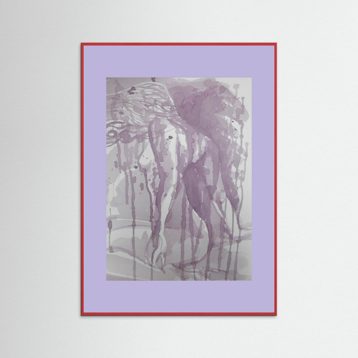 "Stillness" Paper Print from Italian Wine Painting