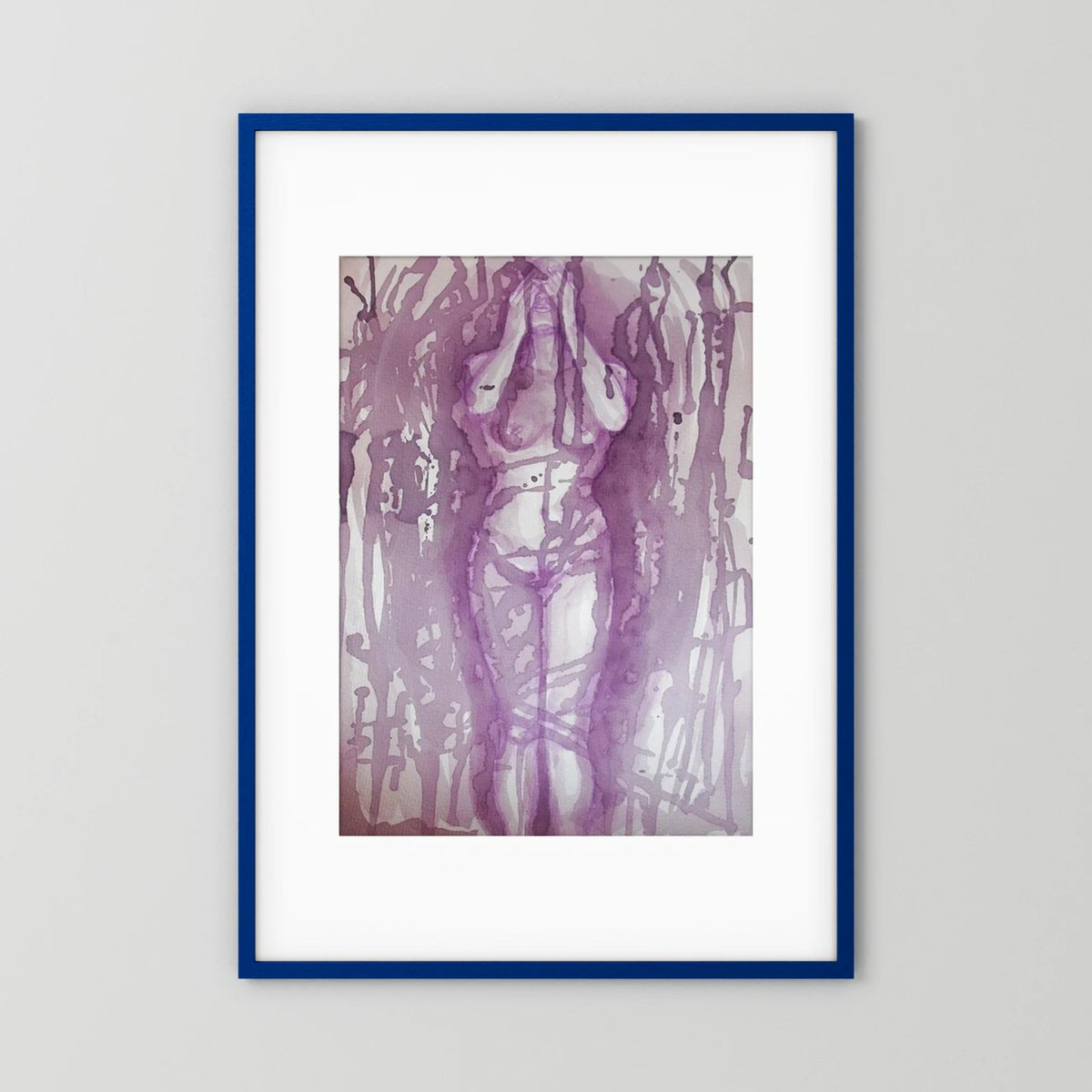 Wine Painting Fine Art Print: "Self Discovery"