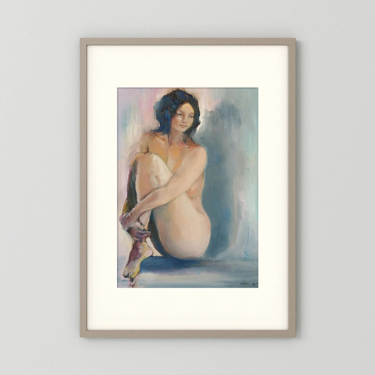 Quiet Memory — Soft Light Study Paper Print