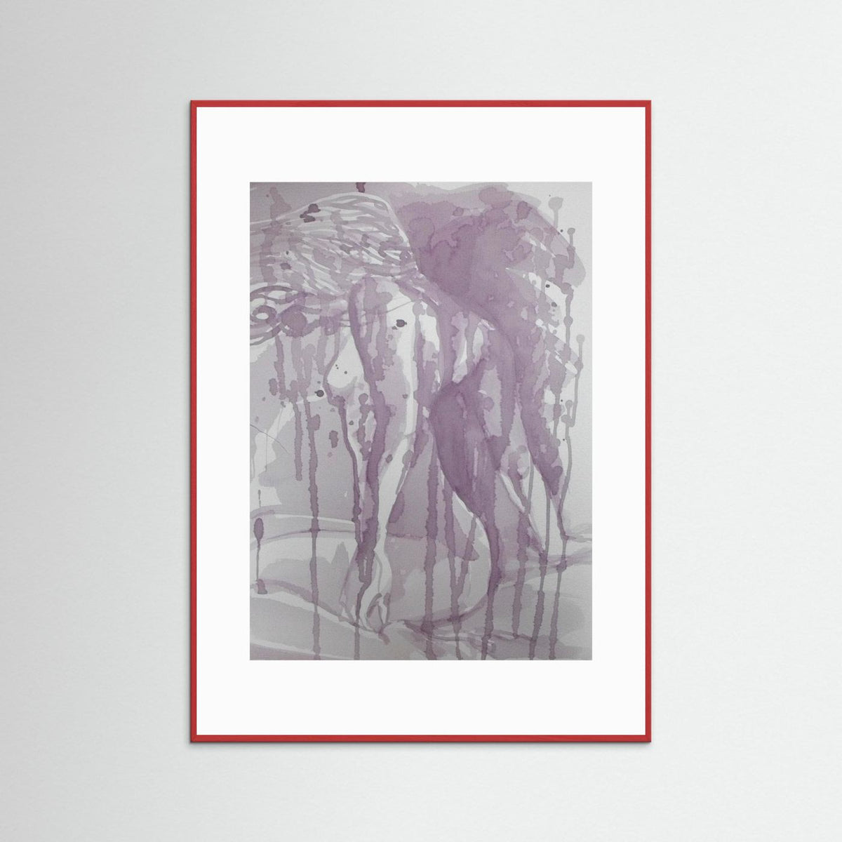 "Stillness" Paper Print from Italian Wine Painting