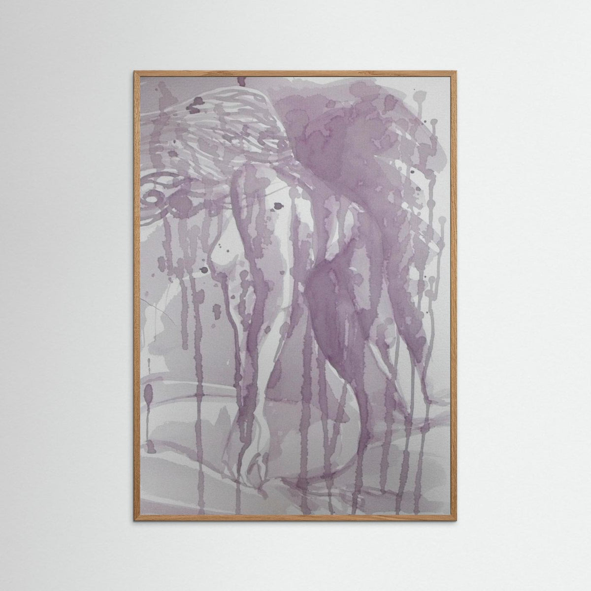 "Stillness" Paper Print from Italian Wine Painting