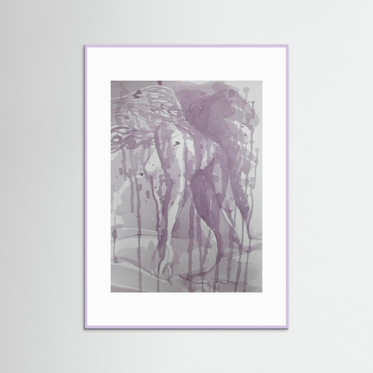 "Stillness" Paper Print from Italian Wine Painting