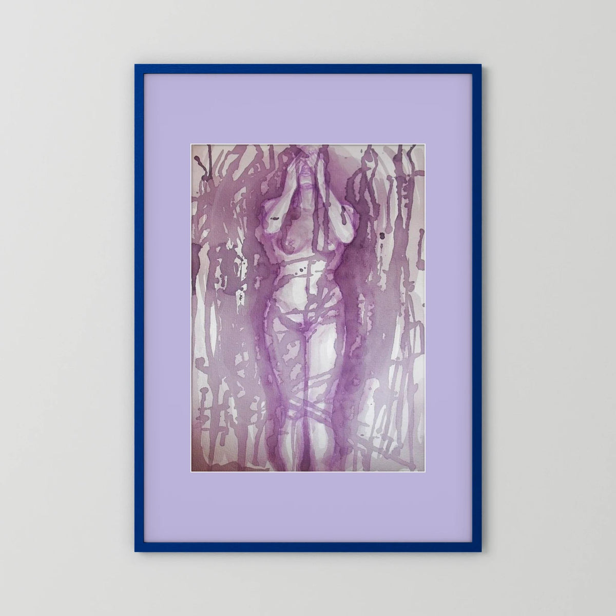 Wine Painting Fine Art Print: "Self Discovery"