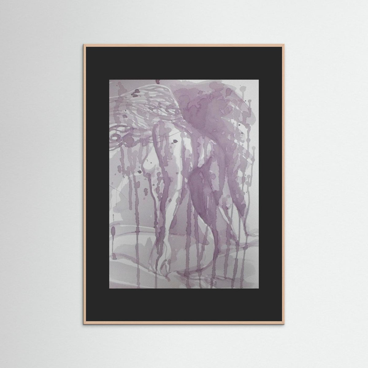"Stillness" Paper Print from Italian Wine Painting