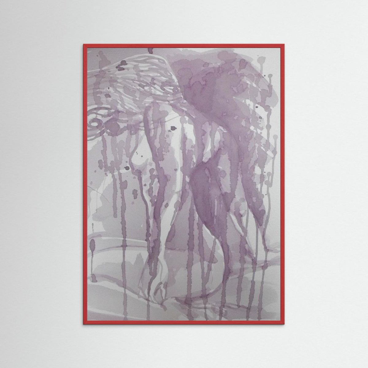 "Stillness" Paper Print from Italian Wine Painting