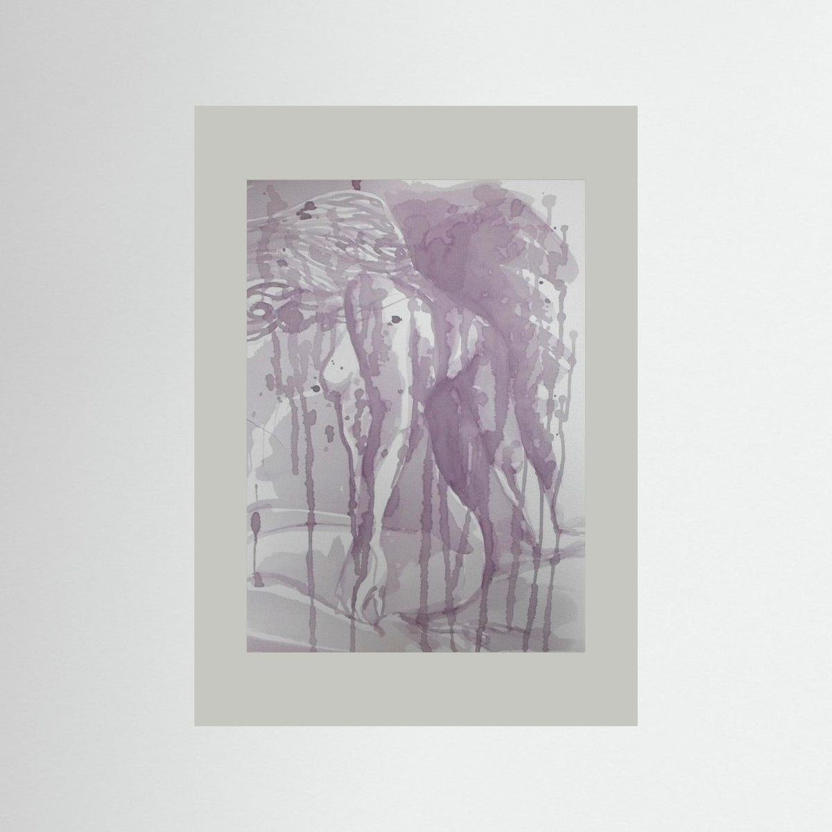 "Stillness" Paper Print from Italian Wine Painting