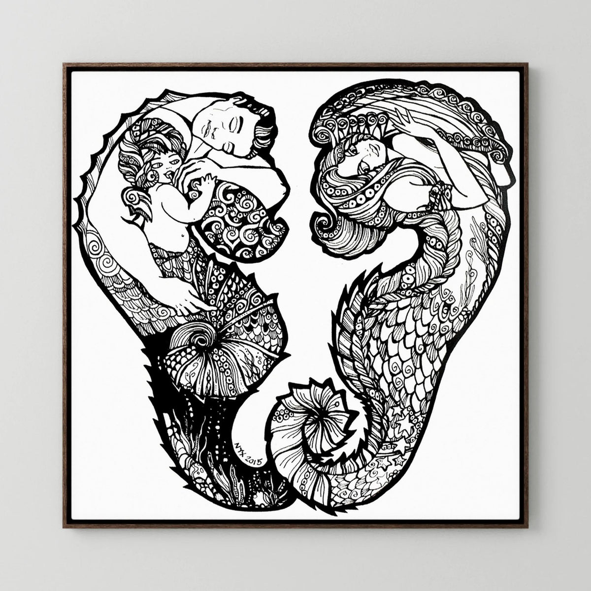 "Nurtured" Premium Canvas Print