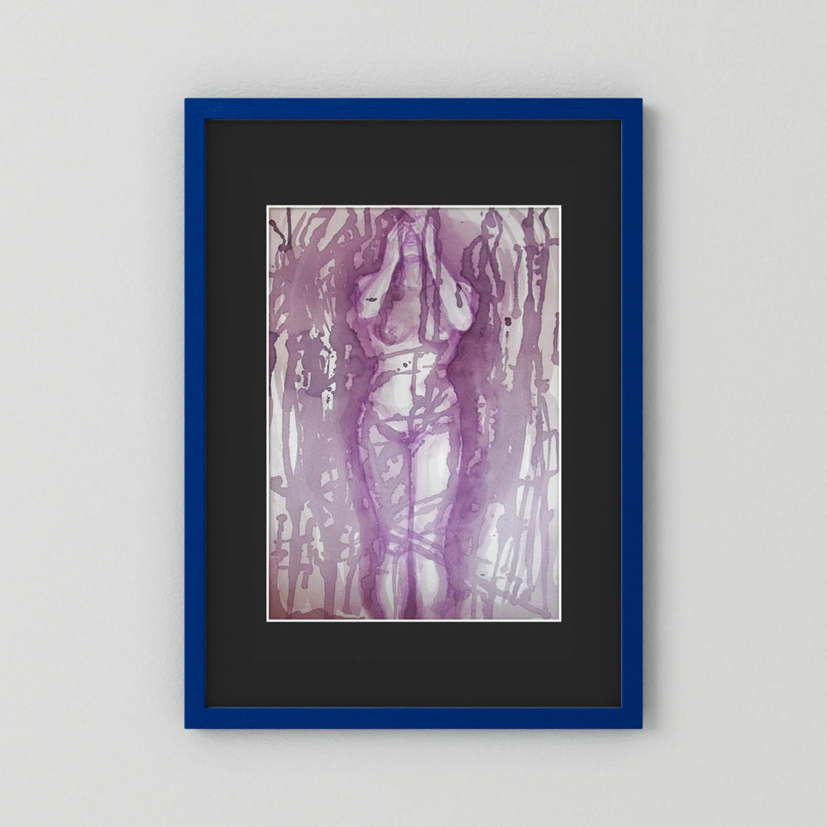 Wine Painting Fine Art Print: "Self Discovery"
