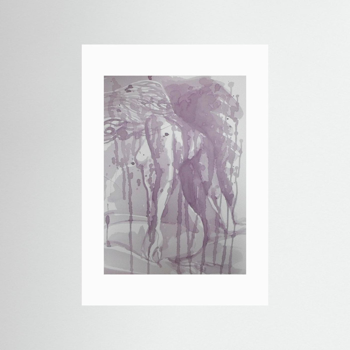 "Stillness" Paper Print from Italian Wine Painting