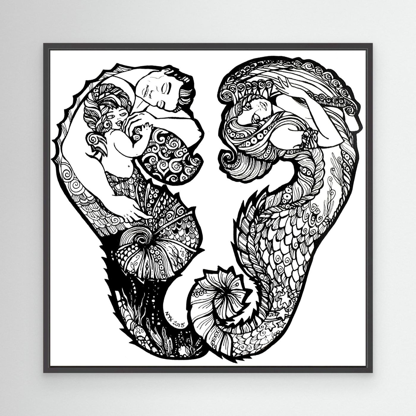 "Nurtured" Premium Canvas Print