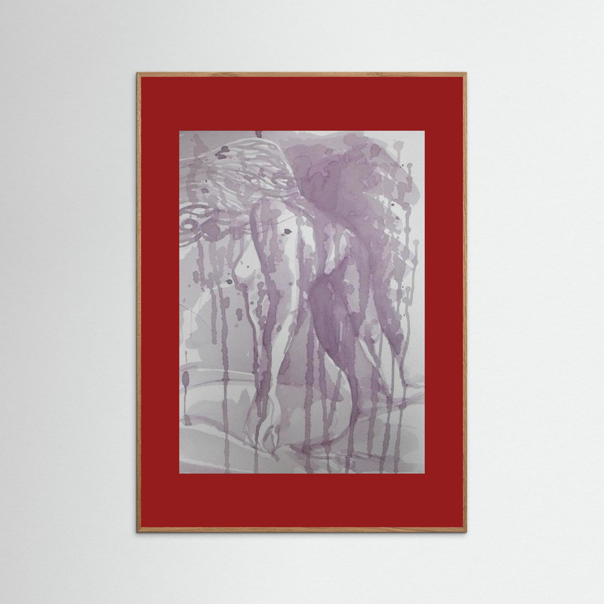 "Stillness" Paper Print from Italian Wine Painting