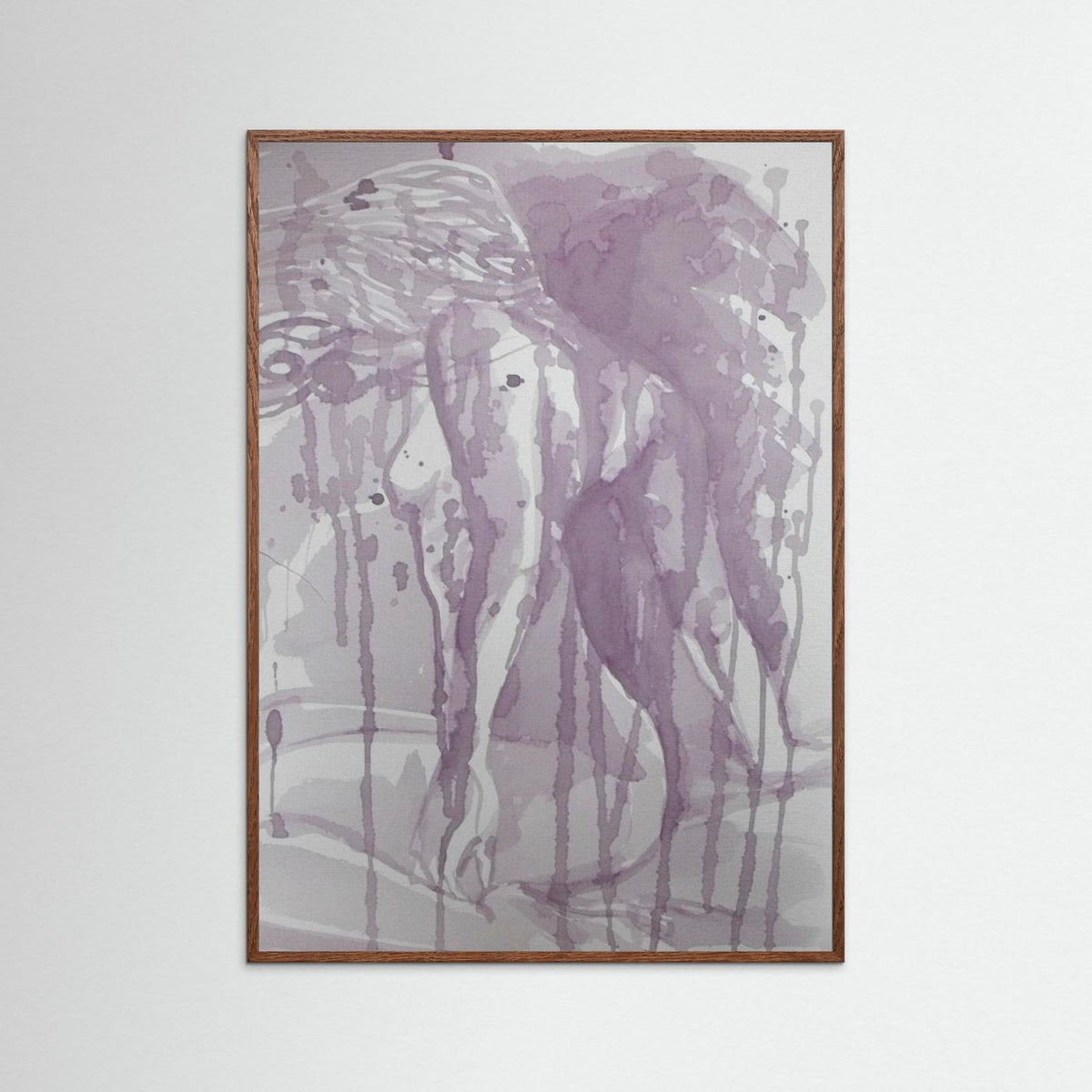 "Stillness" Paper Print from Italian Wine Painting