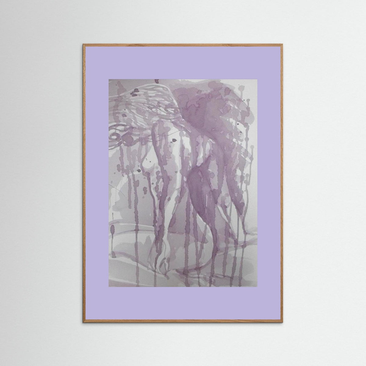 "Stillness" Paper Print from Italian Wine Painting