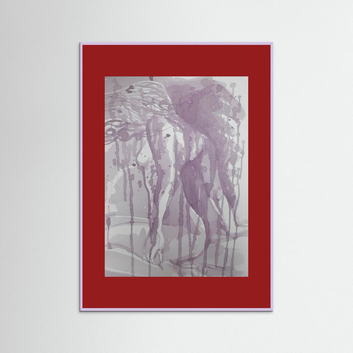 "Stillness" Paper Print from Italian Wine Painting