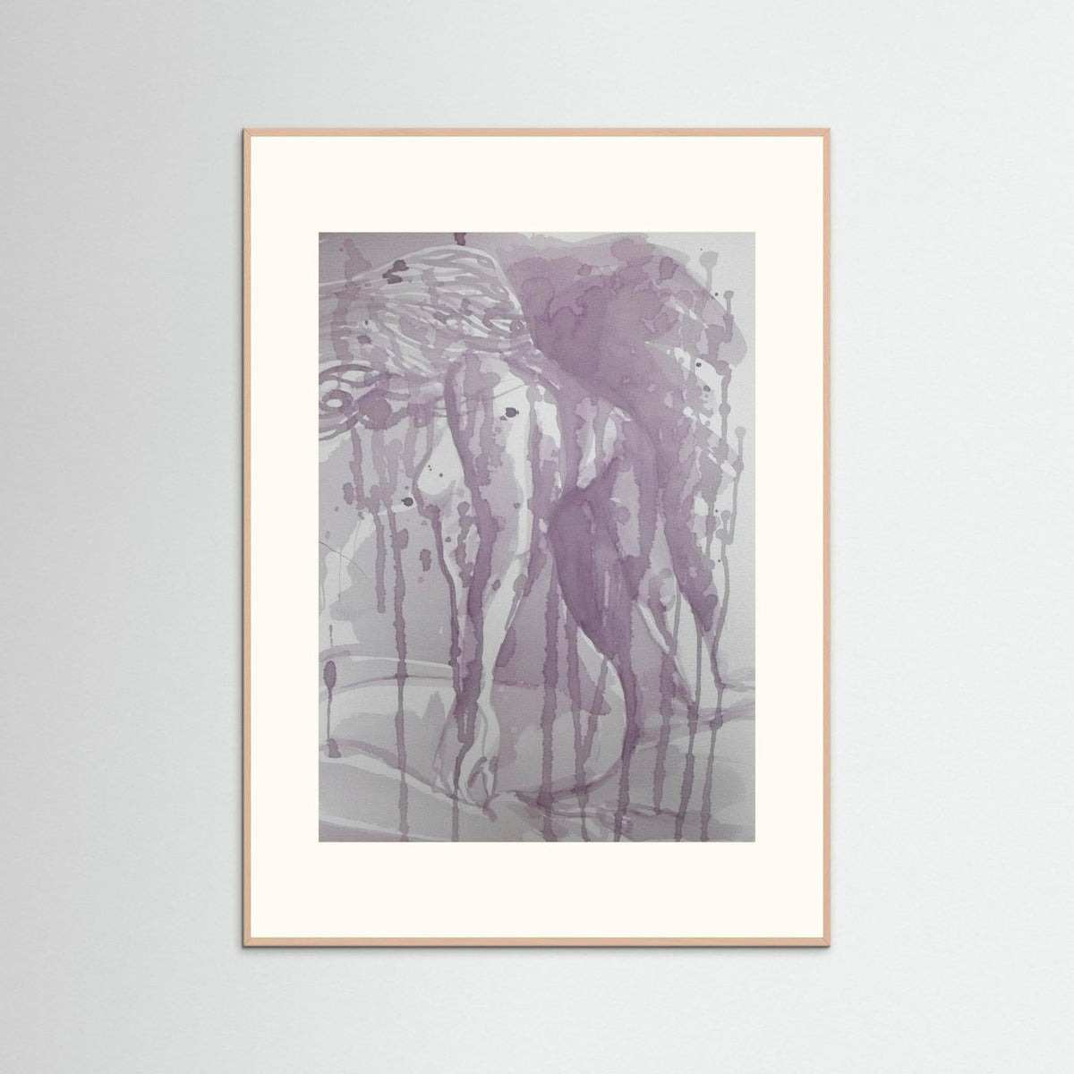 "Stillness" Paper Print from Italian Wine Painting