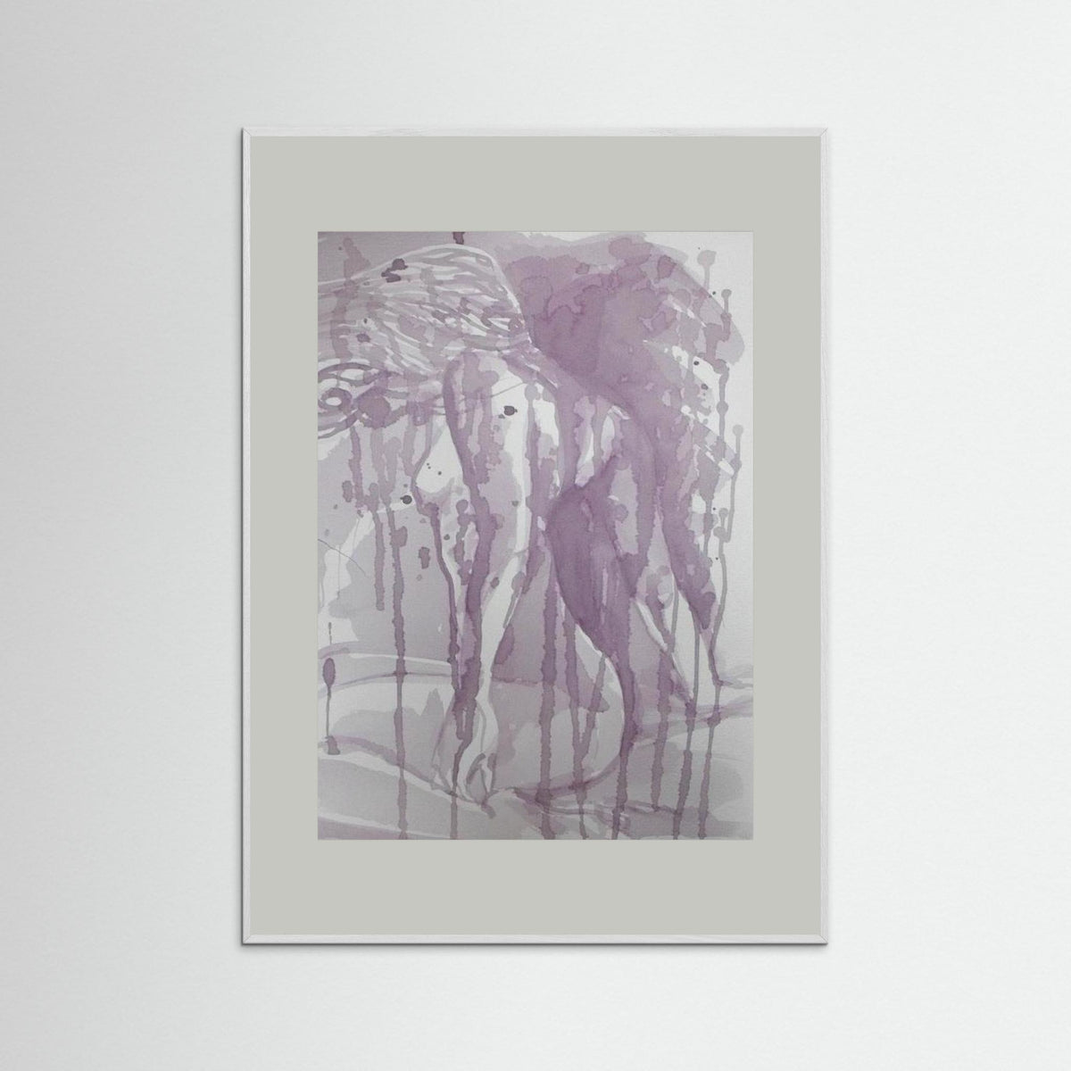 "Stillness" Paper Print from Italian Wine Painting