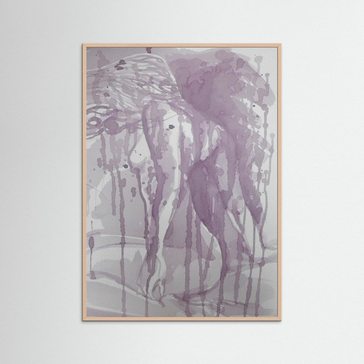 "Stillness" Paper Print from Italian Wine Painting