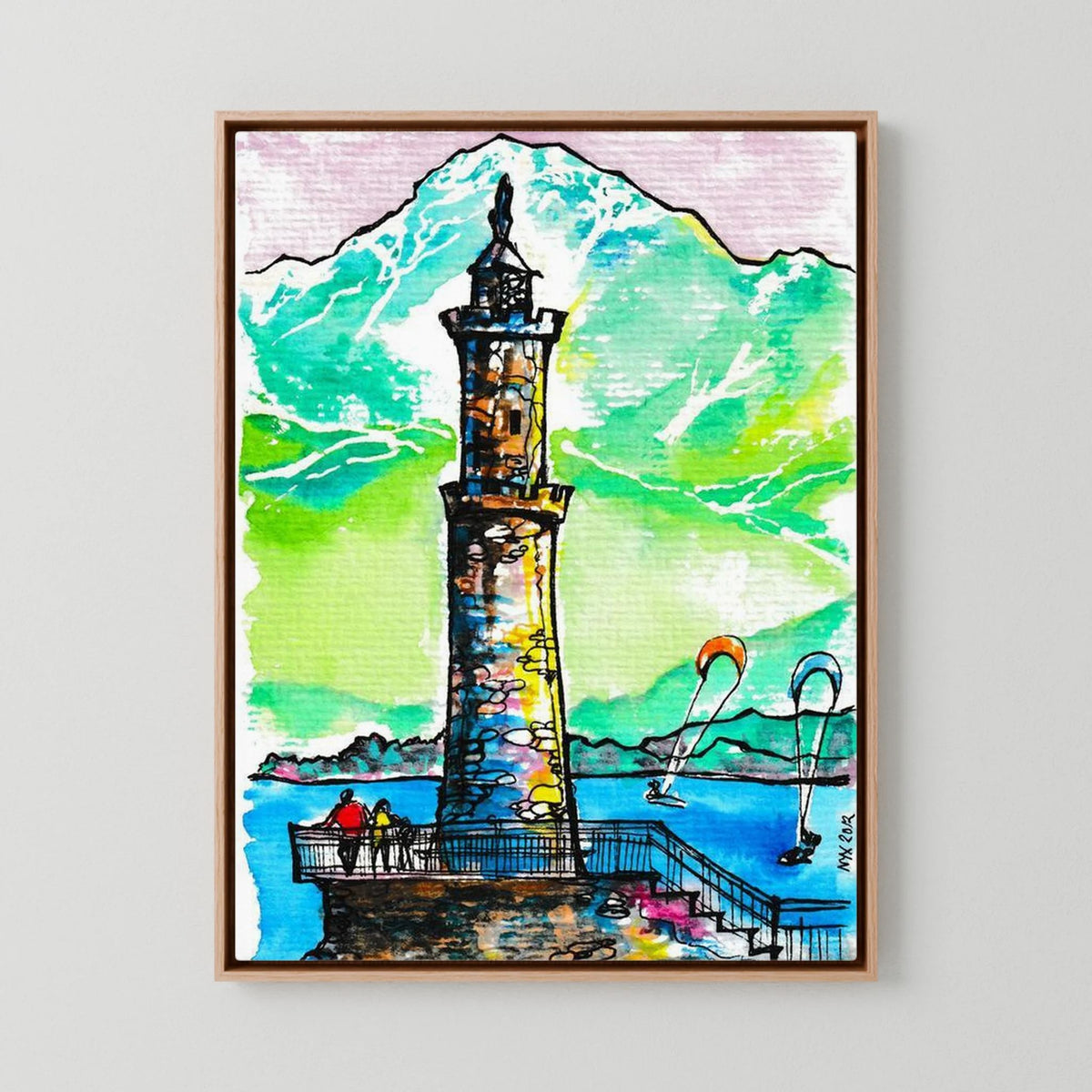 The Lario Lighthouse Canvas