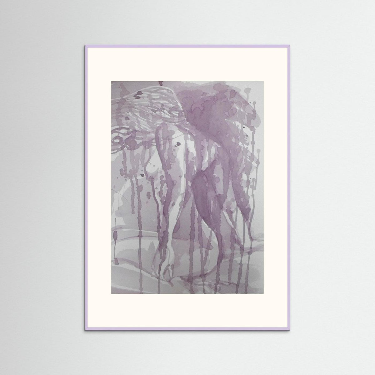 "Stillness" Paper Print from Italian Wine Painting