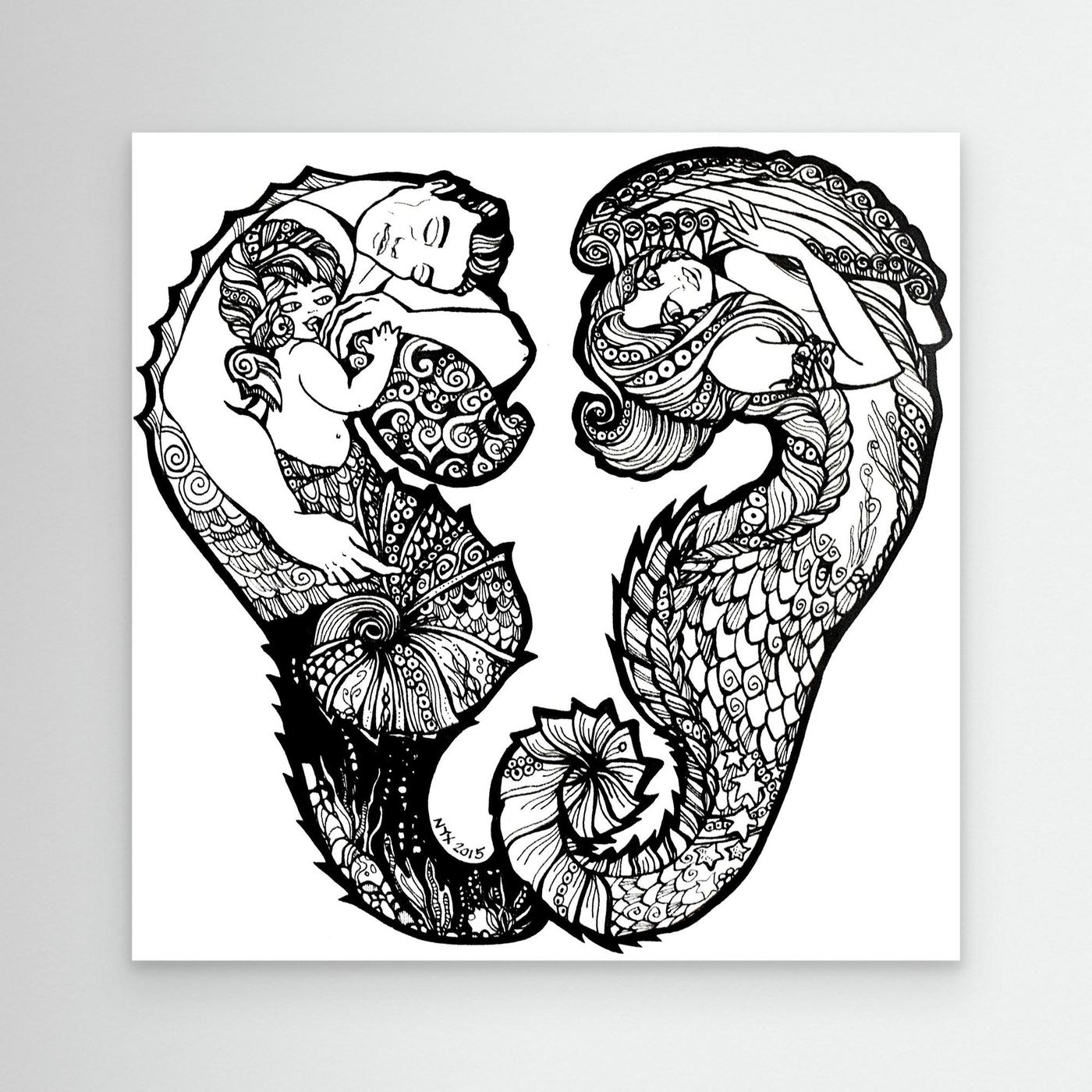"Nurtured" Premium Canvas Print