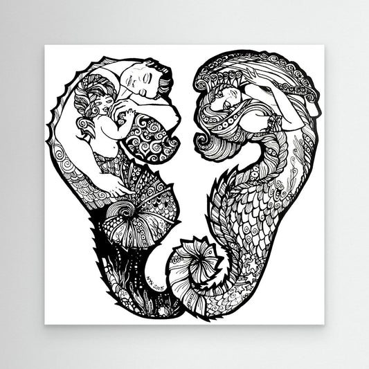 "Nurtured" Premium Canvas Print