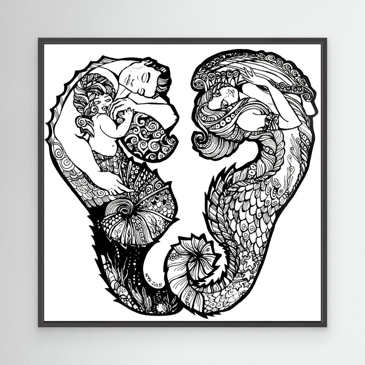 "Nurtured" Premium Canvas Print