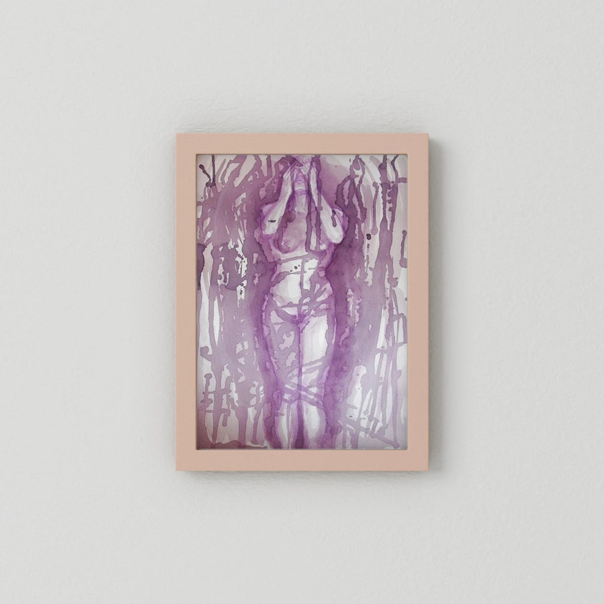 Wine Painting Fine Art Print: "Self Discovery"