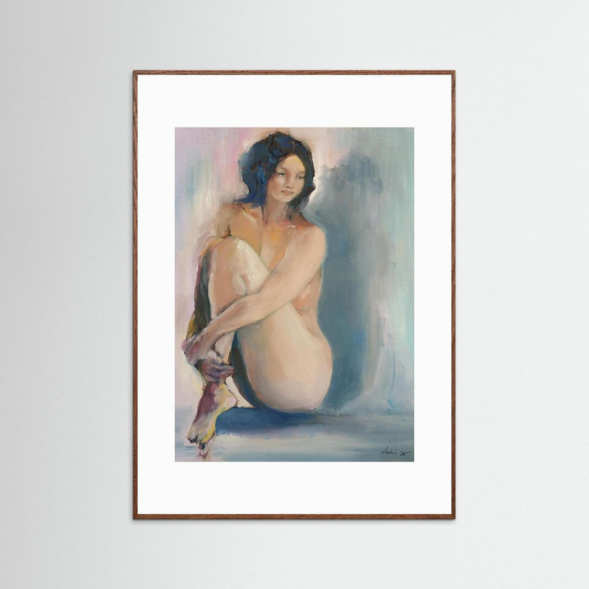 Quiet Memory — Soft Light Study Paper Print