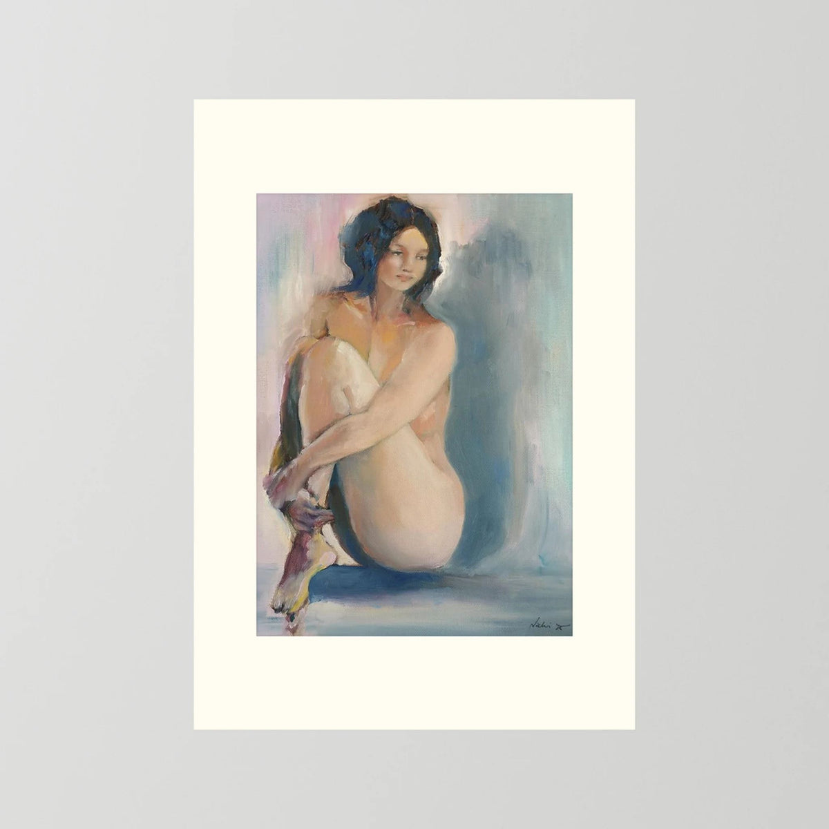 Quiet Memory — Soft Light Study Paper Print
