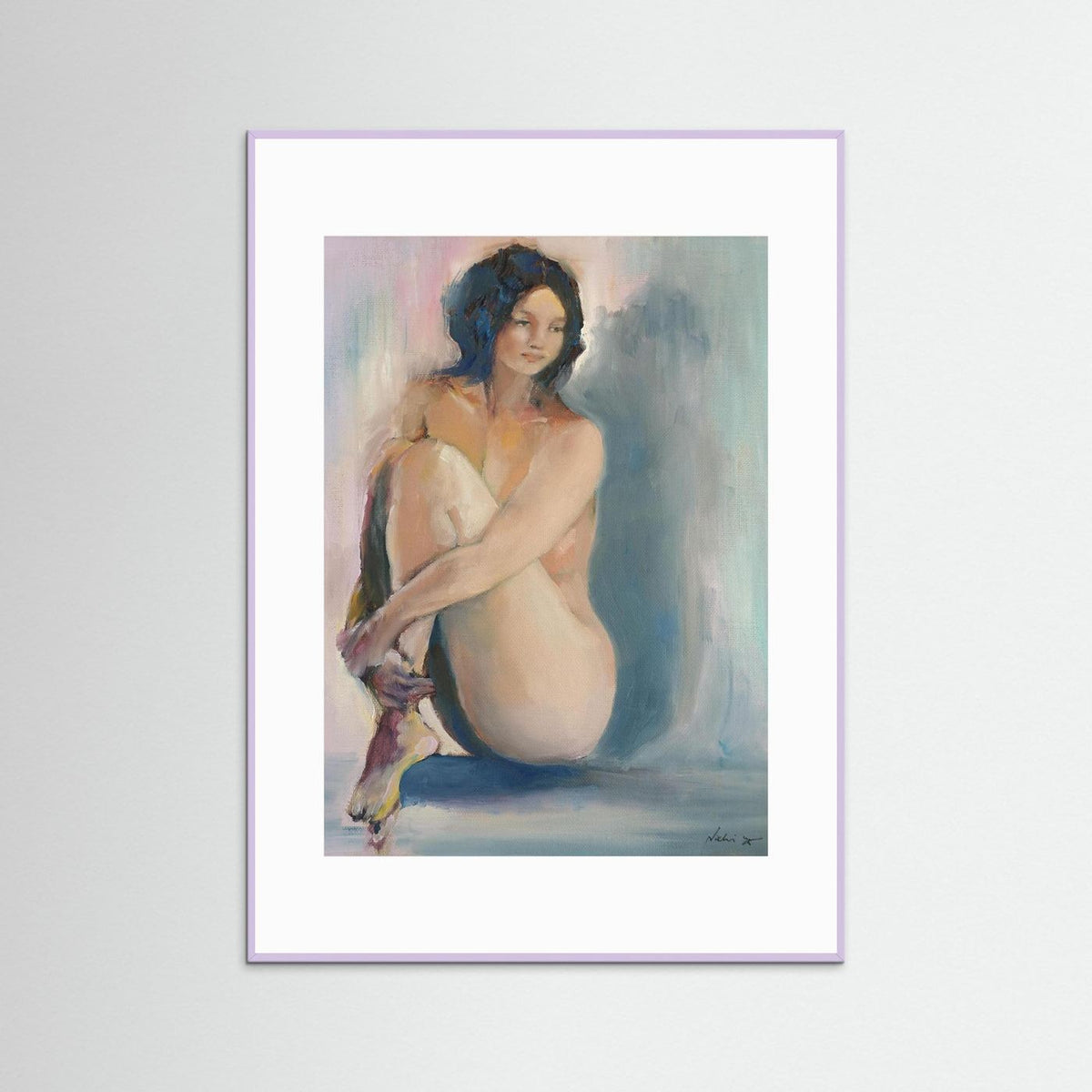 Quiet Memory — Soft Light Study Paper Print