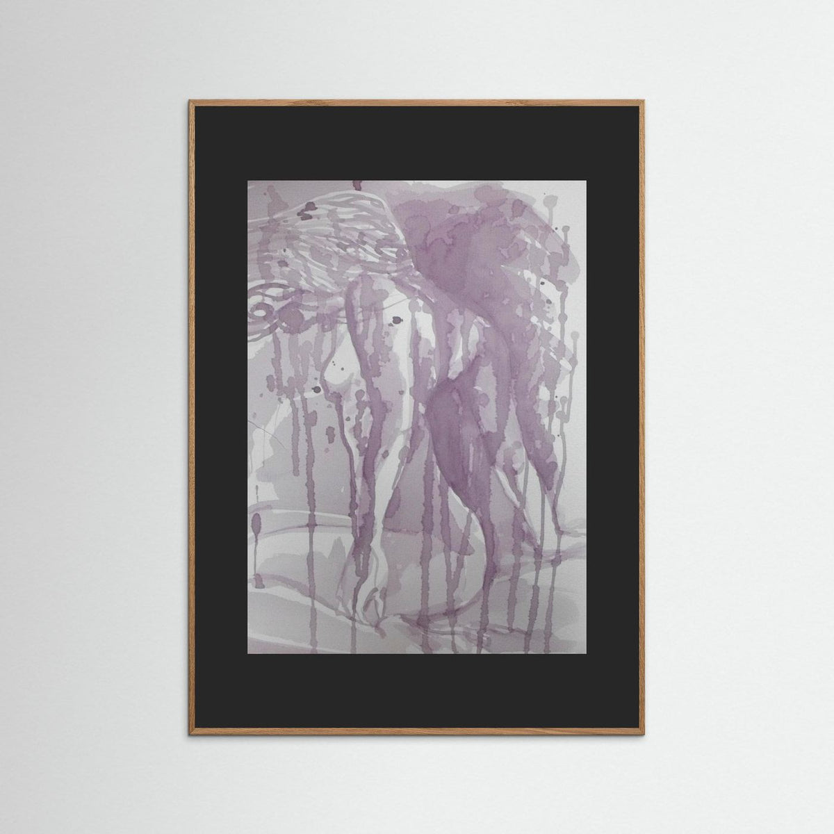 "Stillness" Paper Print from Italian Wine Painting