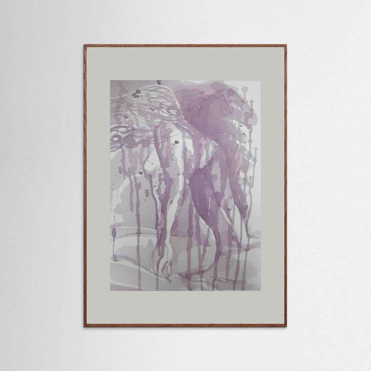 "Stillness" Paper Print from Italian Wine Painting
