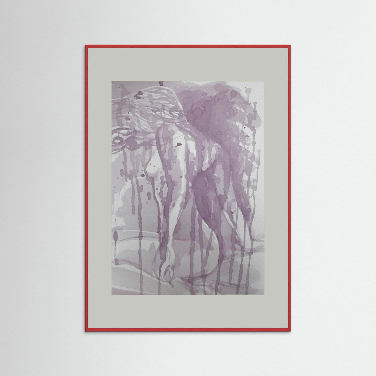 "Stillness" Paper Print from Italian Wine Painting