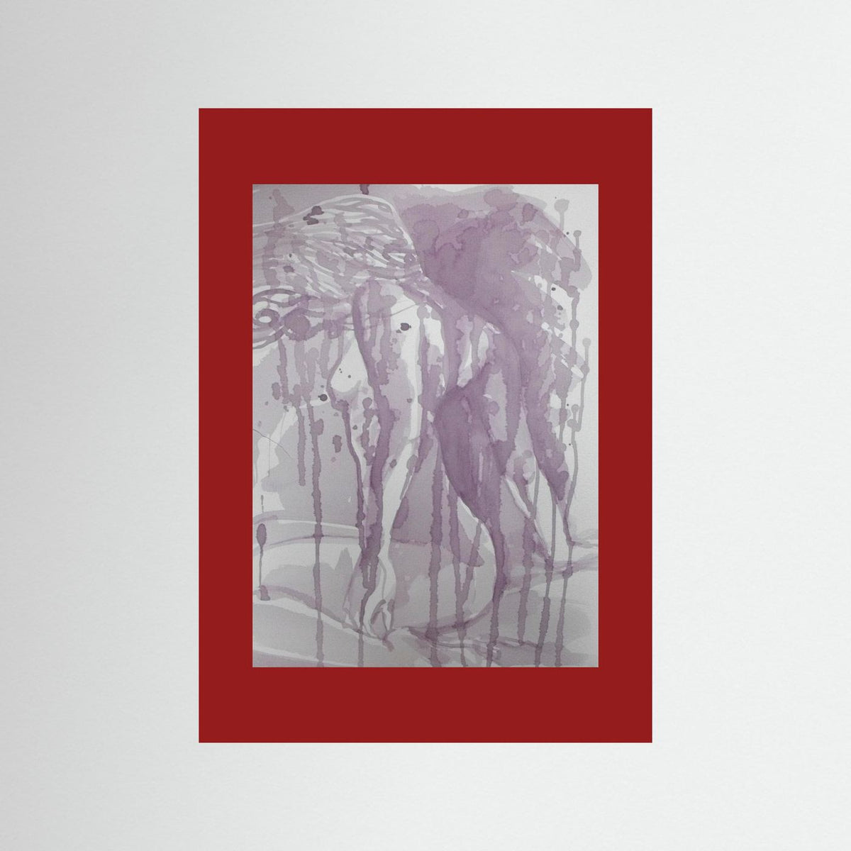 "Stillness" Paper Print from Italian Wine Painting